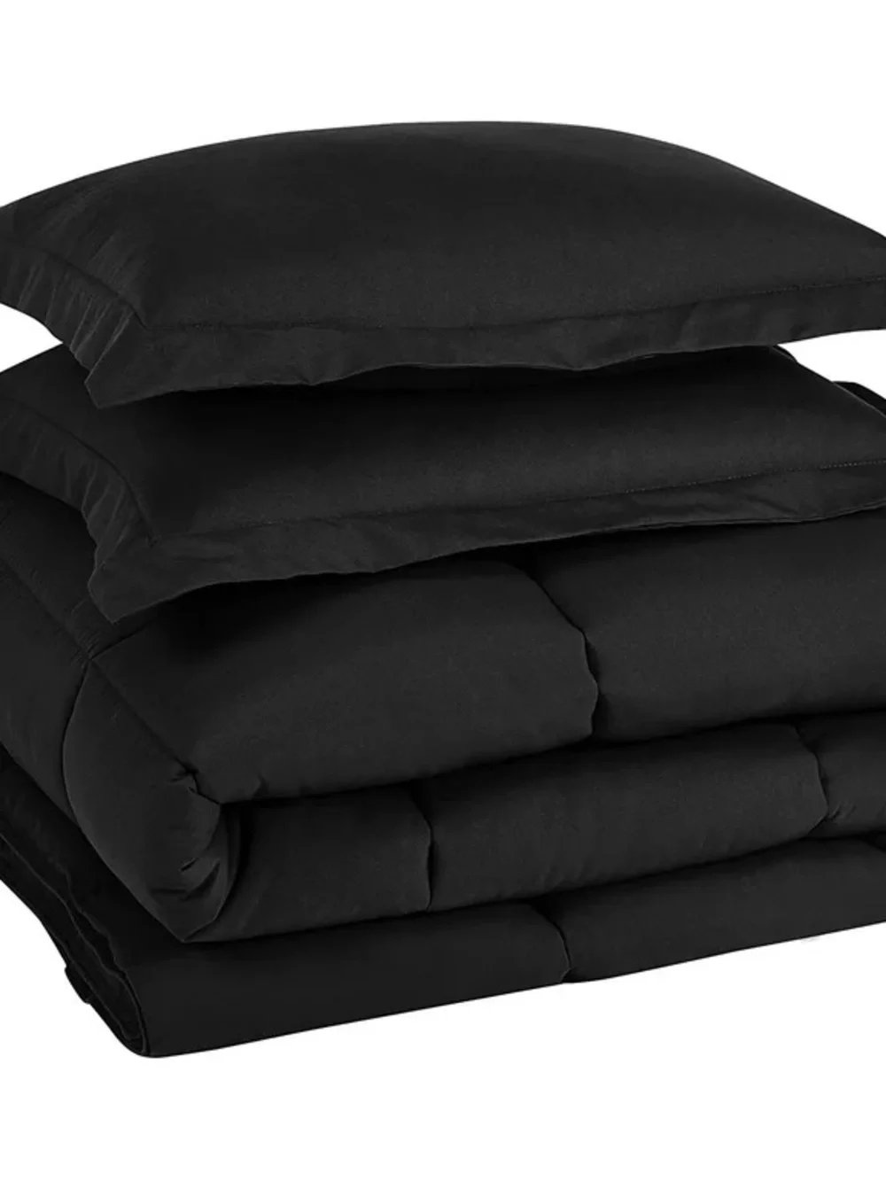 Black Twin 2 piece Comforter Set